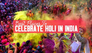 11 Best Places to Celebrate Holi in India - Trending in 2018