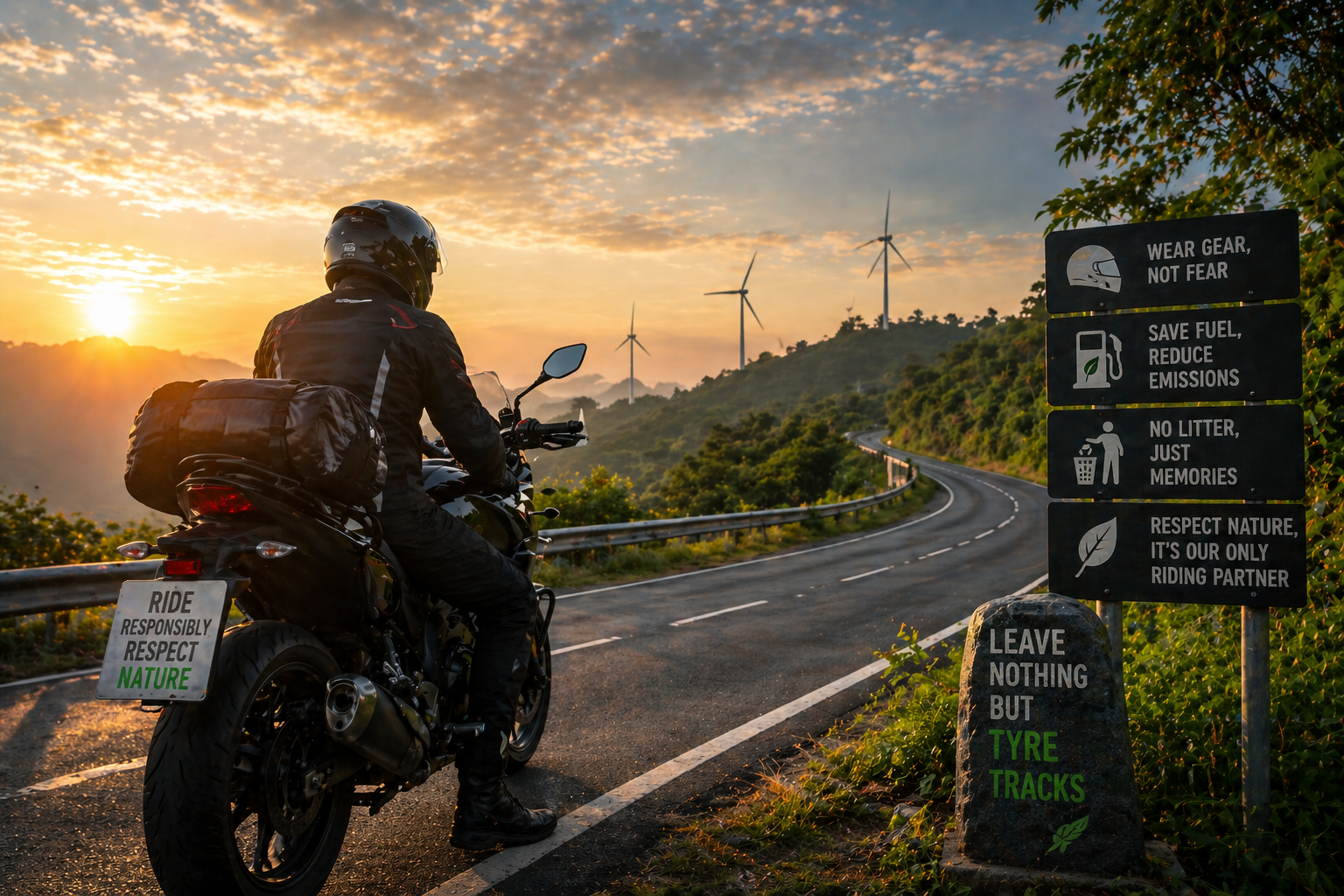 How to Be a Responsible Biker: Minimising Your Environmental Impact on the Road