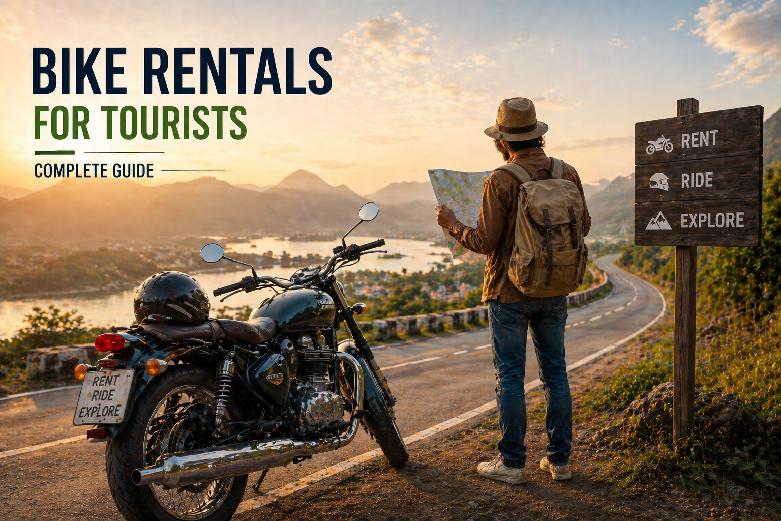 Bike rentals for Tourists: Complete guide