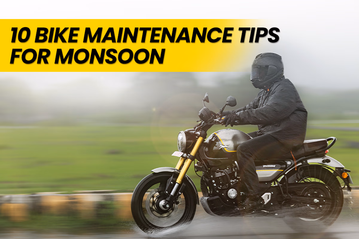 Motorcycle Maintenance Tips for Monsoon Made Easy - ONN Bikes