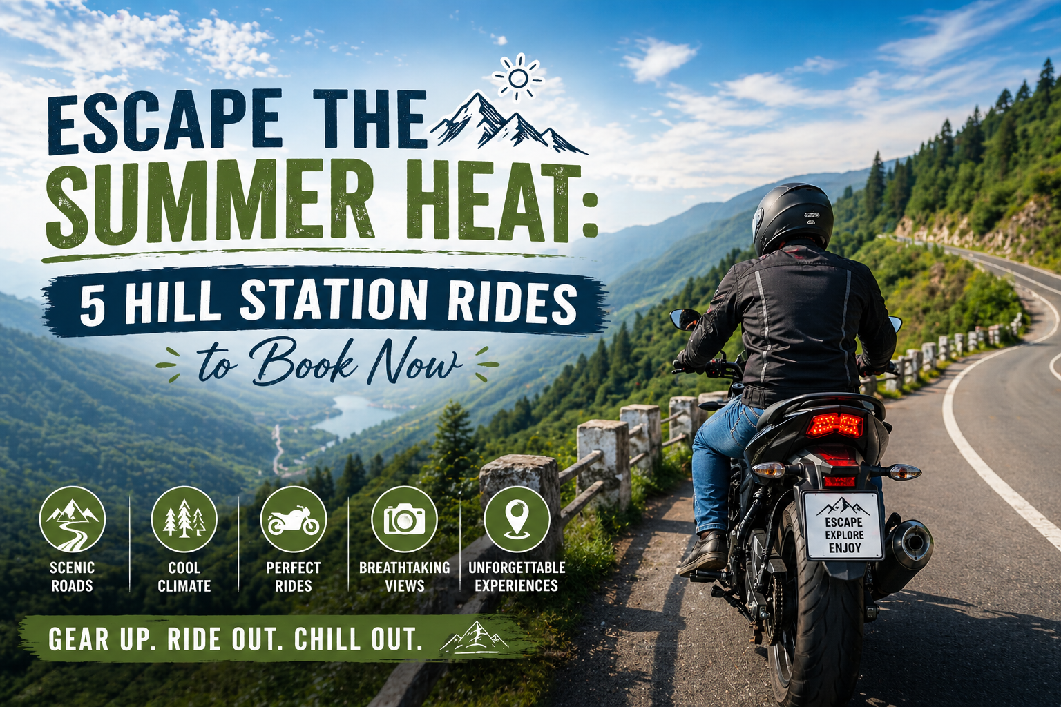 Escape the Summer Heat: 5 Hill Station Rides to Book Now