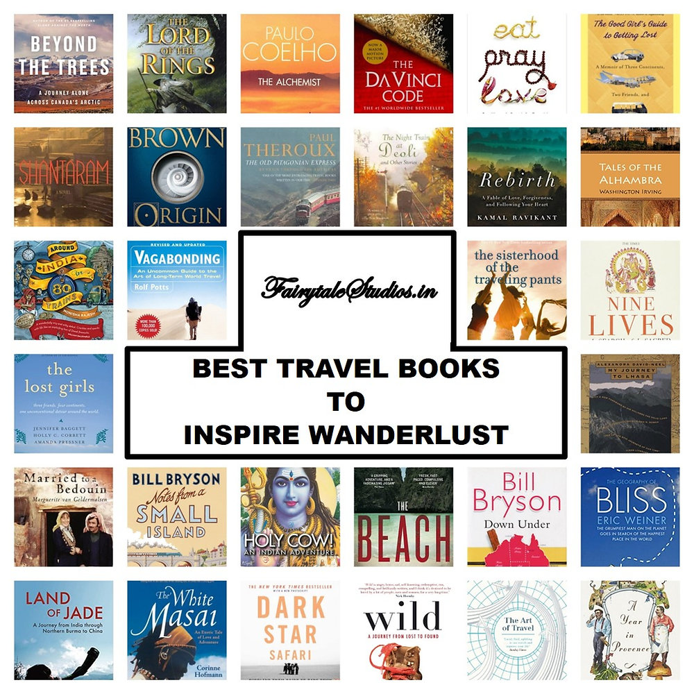 25 Inspirational Best Travel Books to get Curious Case of Travel Bugs